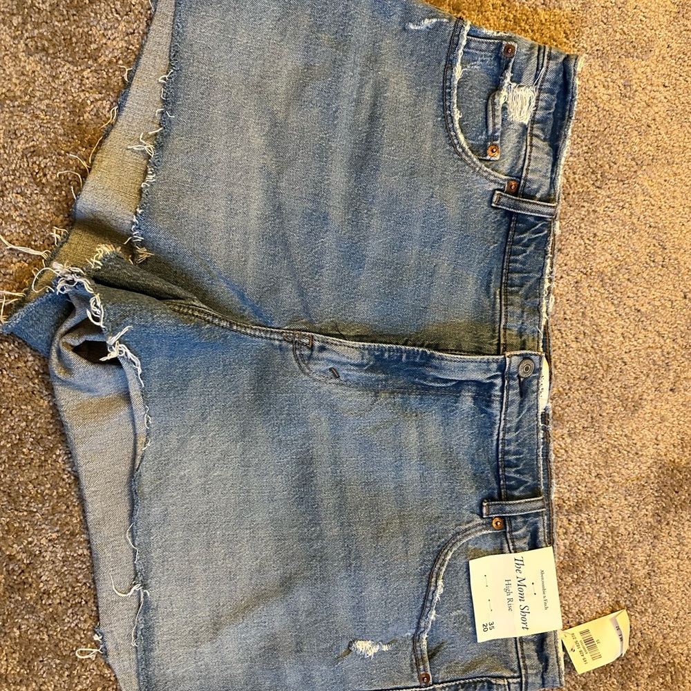 Abercrombie and fitch mom shorts